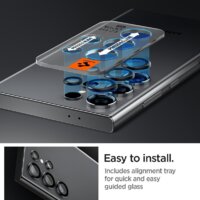 Spigen Optik TR EZ Fit camera protector для Galaxy S24 Ultra AGL07425 (2шт) Image #8