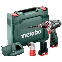 Metabo PowerMaxx BS Quick Basic 600156950 (с 2-мя АКБ, кейс, 2 патрона)