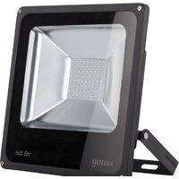 Gauss LED 50W IP65 6500K 613100350 (черный)