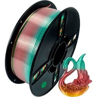 Kingroon PLA Silk 1.75мм B01892 (1кг, Rainbow Macaron)
