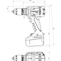 Metabo BS 18 LTX Impuls Set 602191960 (с 3-мя АКБ, кейс) Image #2