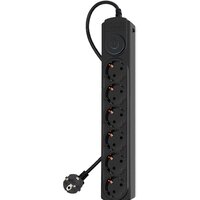 IPPON BK-6-EU-3-10-B (3м, 6 розеток, черный)