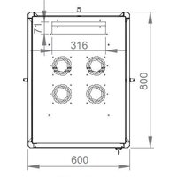 Lande DYNAmic Basic LN-DB22U6080-BL-F 19" 22U Image #5