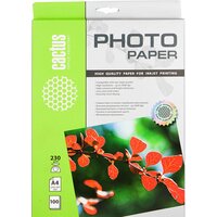CACTUS Глянцевая A4 230 г/кв.м. 100 листов (CS-GA4230100) Image #2