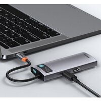 Baseus Metal Gleam Series 6-in-1 Multifunctional USB Type C CAHUB-CW0G Image #9