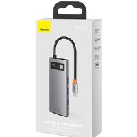 Baseus Metal Gleam Series 6-in-1 Multifunctional USB Type C CAHUB-CW0G Image #7