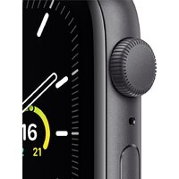 Apple Watch SE 44 мм (алюминий серый космос/полуночный) Image #3