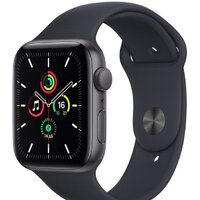 Apple Watch SE 44 мм (алюминий серый космос/полуночный)