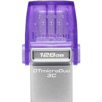 Kingston DataTraveler MicroDuo 3C USB 3.2 Gen 1 128GB Image #1