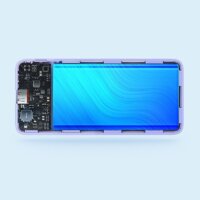 Baseus Airpow Fast Charge Power Bank 20W 10000mAh (сиреневый) Image #8