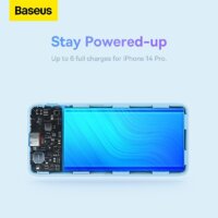 Baseus Airpow Fast Charge Power Bank 20W 10000mAh (голубой) Image #14