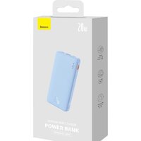 Baseus Airpow Fast Charge Power Bank 20W 10000mAh (голубой) Image #11