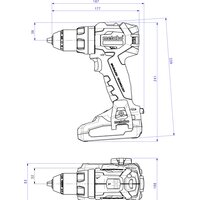 Metabo BS 18 LT BL 602325550 (с 2-мя АКБ, кейс) Image #4