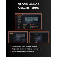 Royal Kludge RK100 RGB (белый/серый, RK Red) Image #12