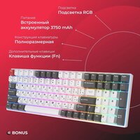 Royal Kludge RK100 RGB (белый/серый, RK Red) Image #9