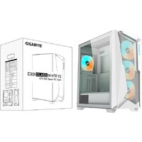 Gigabyte C301 Glass V2 (белый) Image #2
