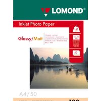 Lomond Двусторонняя глянцевая A4 180 г/м2 50л (0102065)