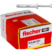 Fischer N 8 x 60/20 F 513701 (100 шт)