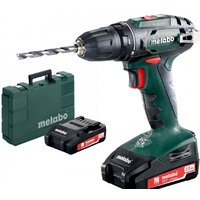 Metabo BS 18 602207950 (с 2-мя АКБ 1.5 Ah, кейс)