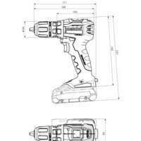 Metabo BS 18 L BL Q 602327800 (с 2-мя АКБ, кейс) Image #2