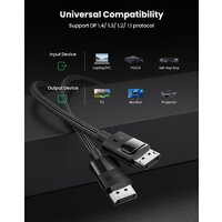 Ugreen DP114 80391 DisplayPort - DisplayPort (1.5 м, черный) Image #5