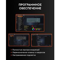 Royal Kludge RK100 RGB (белый, RK Brown) Image #10