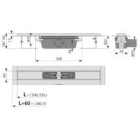 Alcaplast APZ1001S-850 (без решетки) Image #5