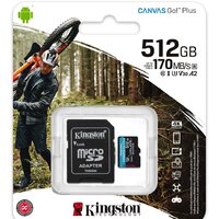 Kingston Canvas Go! Plus microSDXC 512GB (с адаптером) Image #4