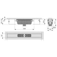 Alcaplast APZ1001S-650 (без решетки) Image #2
