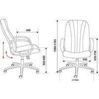 Бюрократ T-898/3C11BL (черный) Image #5