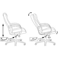 Бюрократ T-898/3C11BL (черный) Image #6