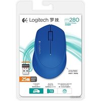 Logitech Wireless Mouse M280 (синий) [910-004290] Image #8