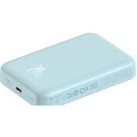 Baseus Magnetic Mini Air Wireless Fast Charge Power Bank 20W 10000mAh (голубой) Image #7